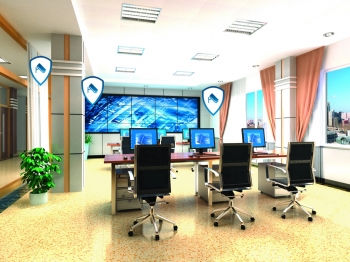 Система видеонаблюдения  офиса на базе оборудования Tantos